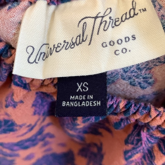 Universal Thread Floral Midi Cotton Sundress with Pockets - Picture 3 of 4